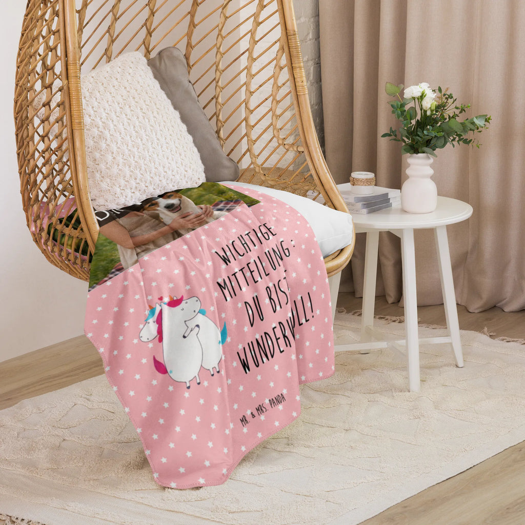 Sherpa Photo Cuddle Blanket unicorn communication unicorn, unicorns, partner, gift, Thank you, love, valentine's day, marriage, present, saying, witty, funny, Unicorn, valentine