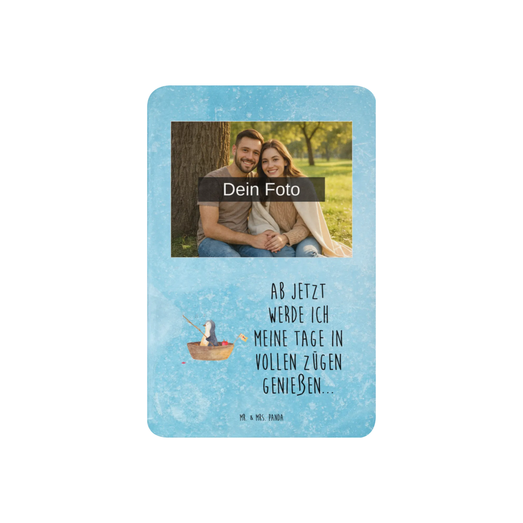 Sherpa Photo Cuddle Blanket Penguin fishing boat Foto Kuscheldecke, Pinguin, Angelboot, Trennung, Geschenkidee Liebeskummer, Pinguine, Angeln, Boot, Neuanfang, Lebenslust, Neustart, Motivation, Scheidung, Leben, genießen