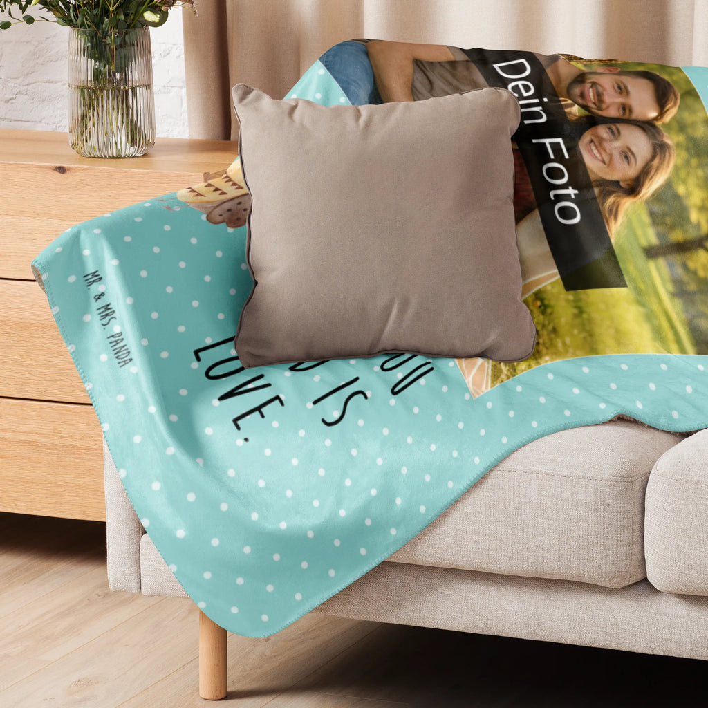 Sherpa Foto Kuscheldecke Eulen Liebe Foto Kuscheldecke, Eule, All you need is love, Liebe Spruch, Freundin Geschenk, Eule Deko, Liebe, Hochzeit Spruch, Owl, Wortspiel lustig, Freund