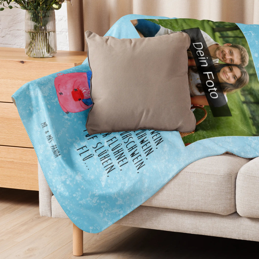 Sherpa Photo Cuddle Blanket piggy Mulled wine Foto Kuscheldecke, Winter, Weihnachten, Weihnachtsdeko, Nikolaus, Advent, Heiligabend, Wintermotiv, Glühwein, Betrunken, Weihnachtsmarkt, Spruch