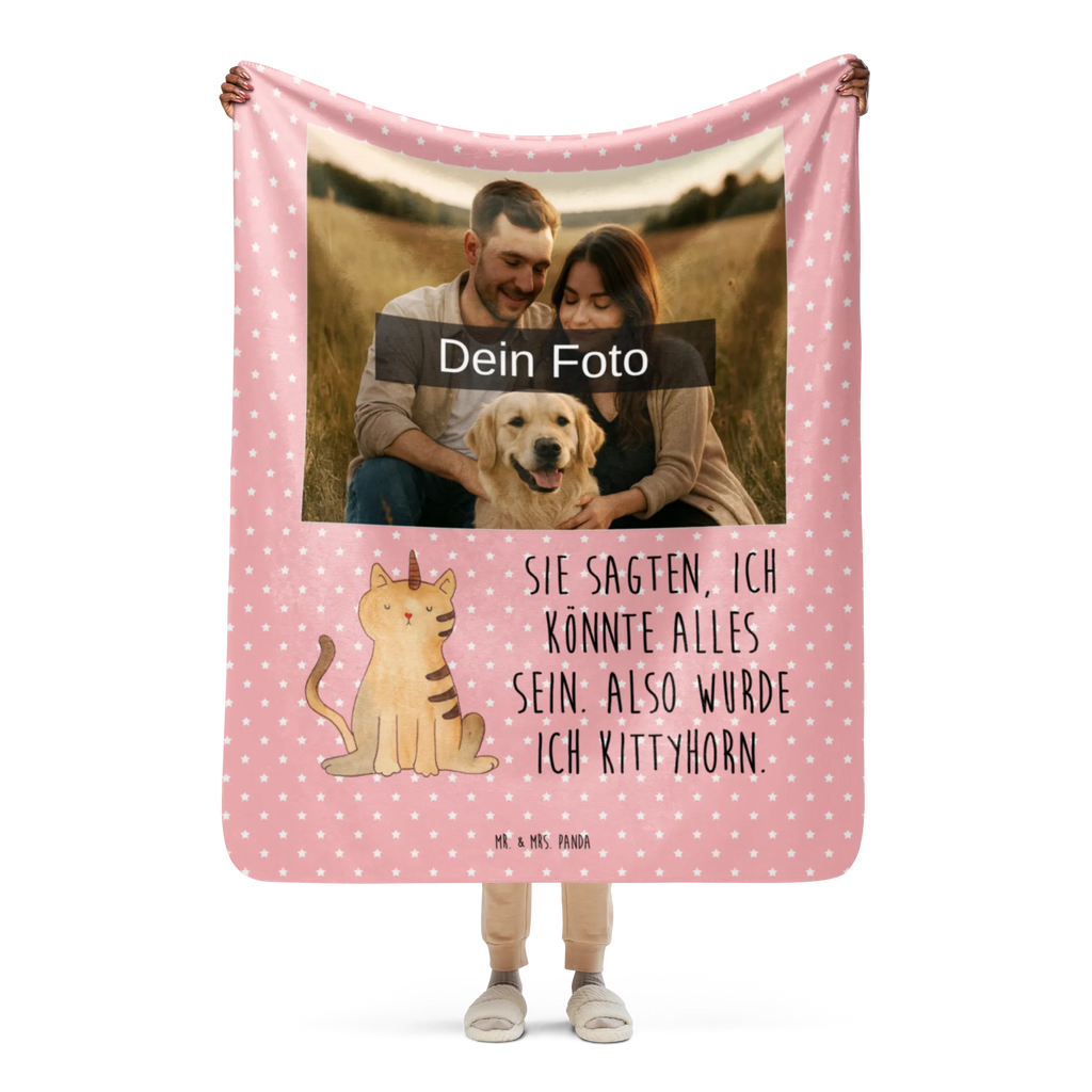 Sherpa Photo Cuddle Blanket unicorn Cat unicorn, unicorns, cat present, cat lover, cat gift, Kitty, Rainbow, Unicorn, Glitter, Kittycorn