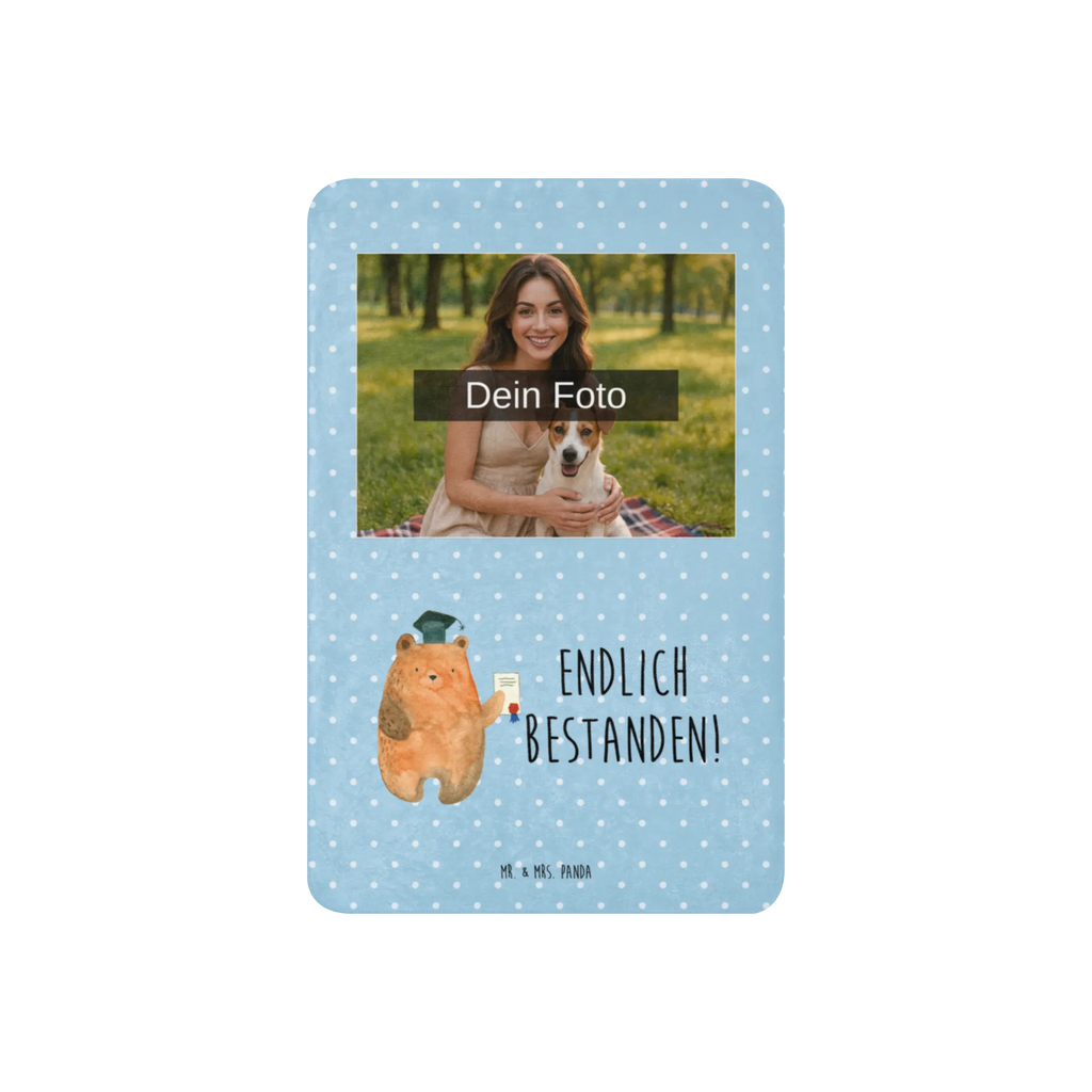 Sherpa Photo Cuddle Blanket bear Test Foto Kuscheldecke, Bär, Teddy, Teddybär, Prüfung bestanden, Abschlusszeugnis, Prüfungen, Abschluss, Abitur, Zeugnis