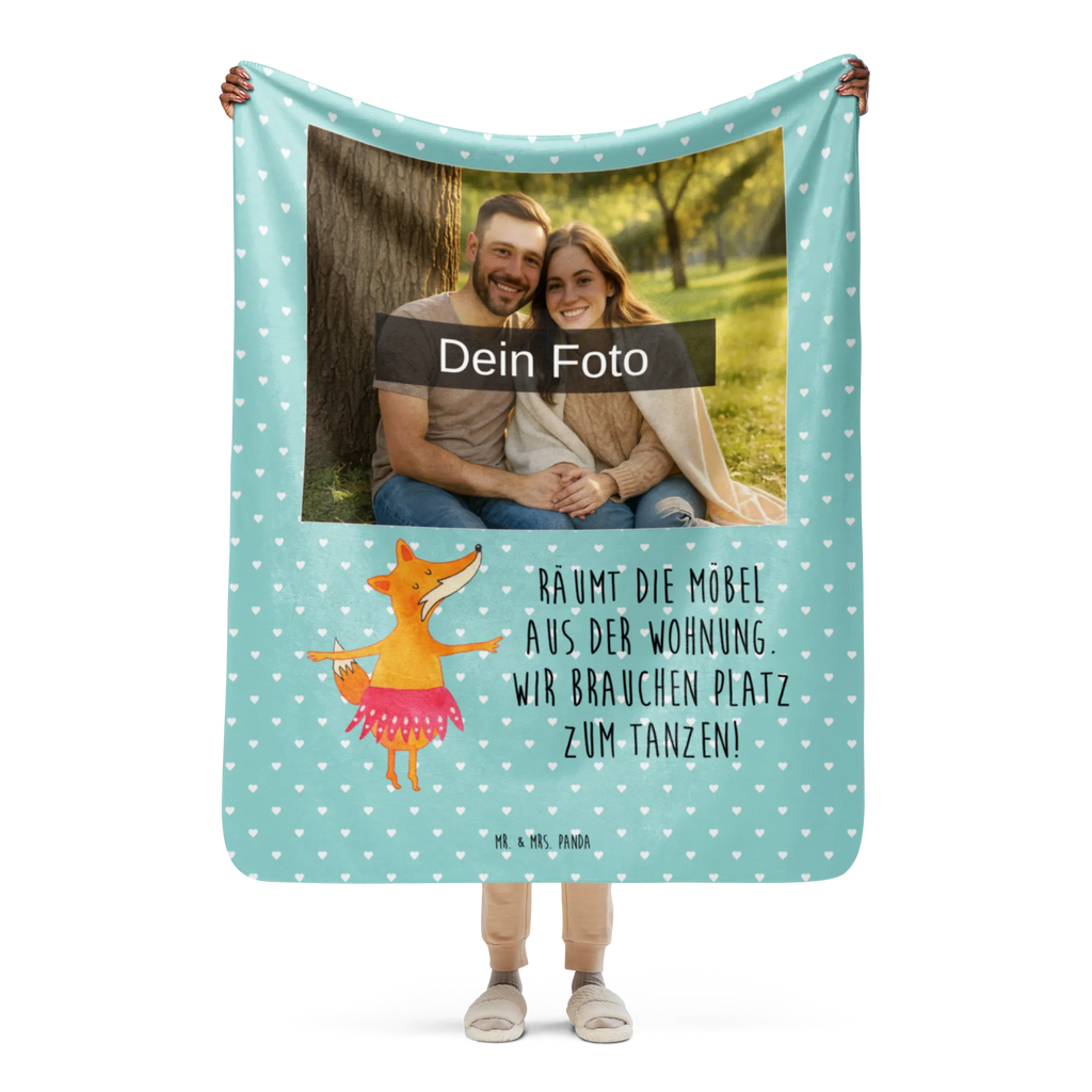 Sherpa Photo Cuddle Blanket Fox ballerina Foto Kuscheldecke, Fuchs, Tänzerin, Geburtstag, Ballett, Füchse, Fuchs Spruch, Füchsin, Einladung, Ballerina, Tanzen, Party