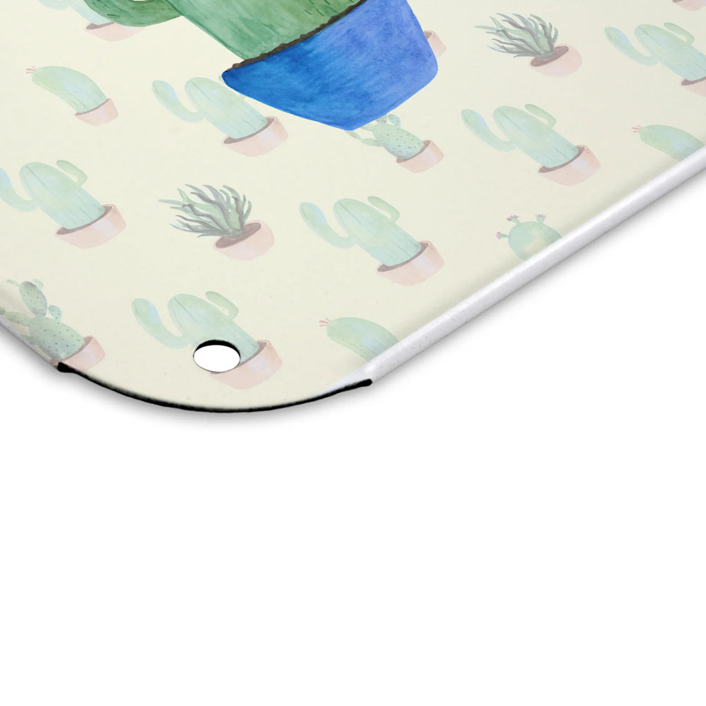 Spersonalizowany metalowy szyld ze zdjęciem kaktus Kapelusz Kaktus, Kaktusy