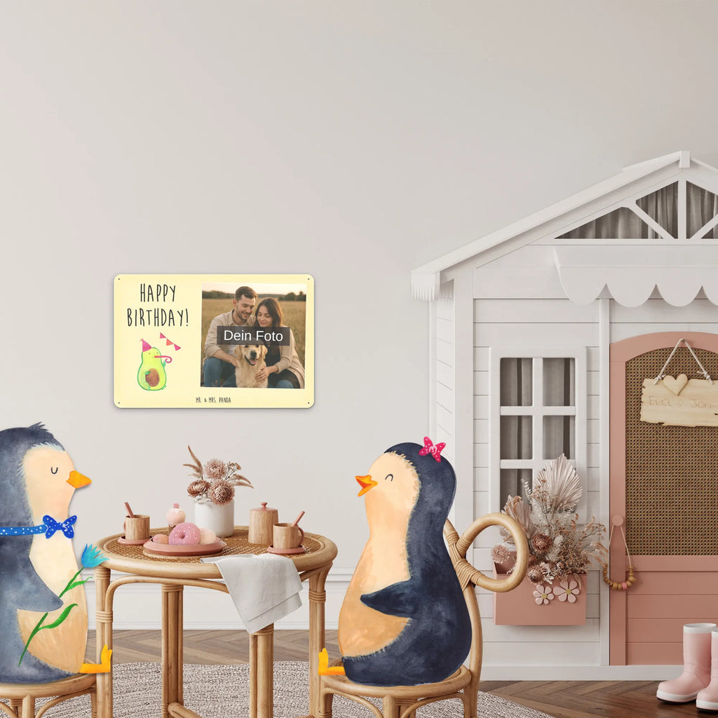 Personalized Photo Metal Sign avocado Birthday avocado, vegetables