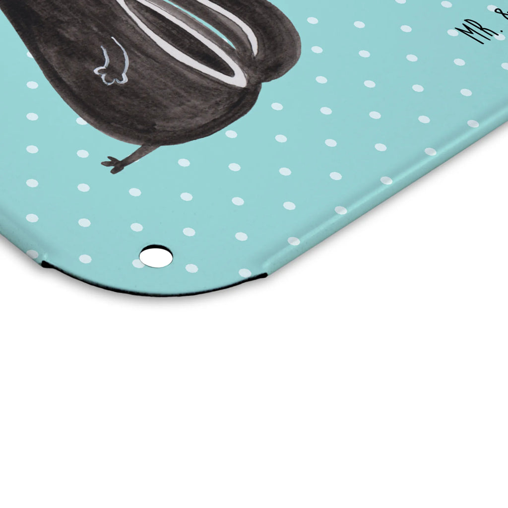 Personalized Photo Metal Sign skunk Sit Skunk, predator, slogan, stinky, office, wild animal, know-it-all, stinker, skunk, law