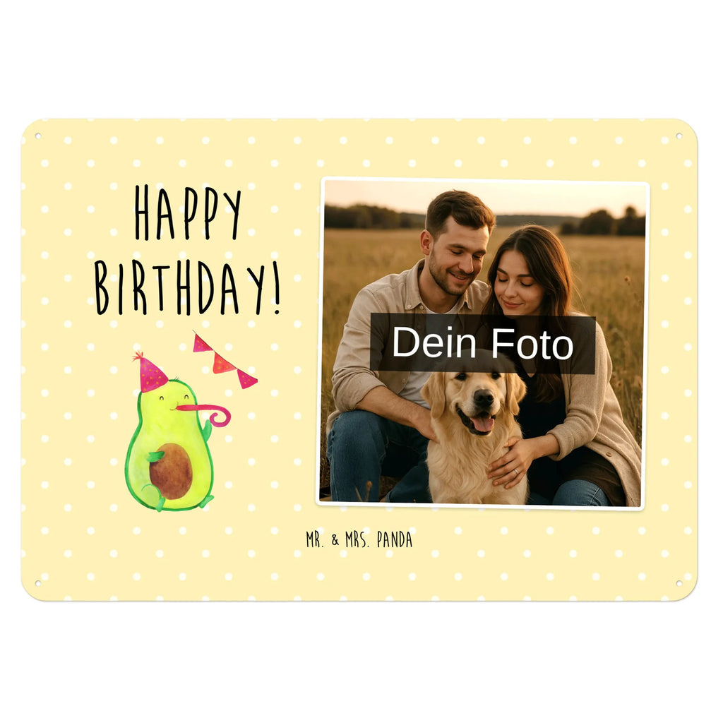 Personalized Photo Metal Sign avocado Birthday avocado, vegetables