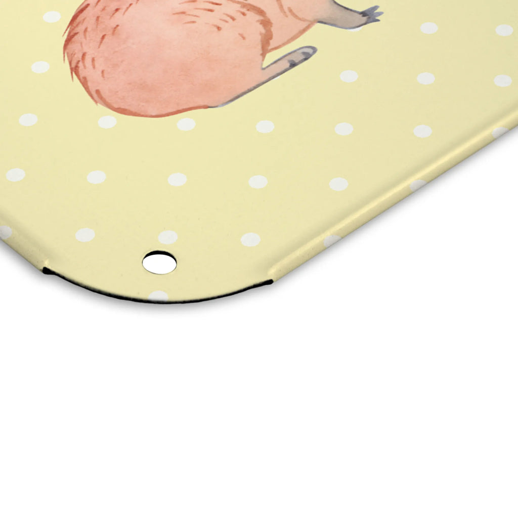 Personalized Photo Metal Sign Capybara flower small animals, cute, funny, cute animal motives, hand drawn, small world, funny sayings, good mood, happy, gifts, gift ideas, special gifts, animal lover, card