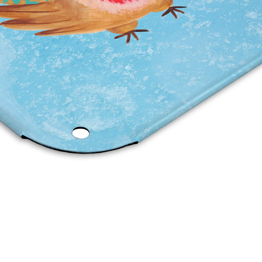 Personalized Photo Metal Sign robin Christmas Winter, Christmas, Christmas time, snow, Christmas Eve, Christmas motif, Merry Christmas, winter, bird, xmas, Christmas greeting