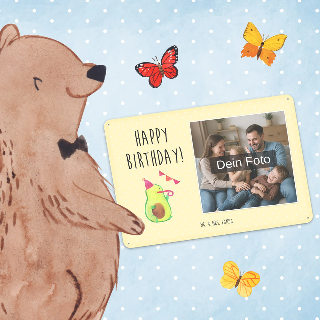 Personalized Photo Metal Sign avocado Birthday avocado, vegetables