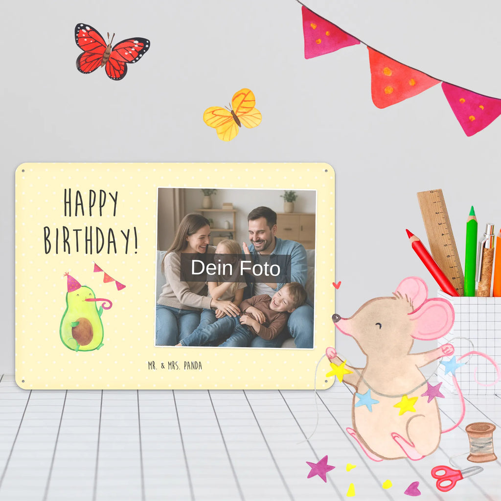 Personalized Photo Metal Sign avocado Birthday avocado, vegetables
