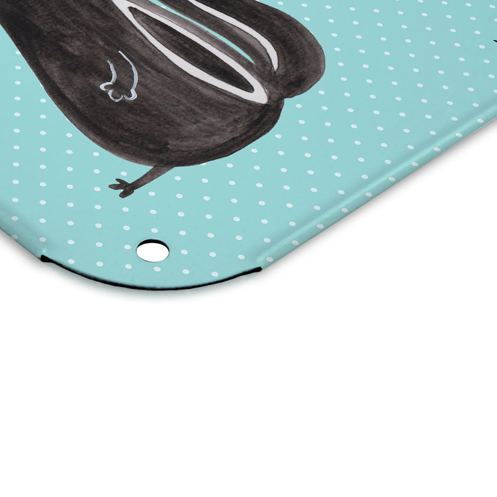 Personalized Photo Metal Sign skunk Sit Skunk, predator, slogan, stinky, office, wild animal, know-it-all, stinker, skunk, law