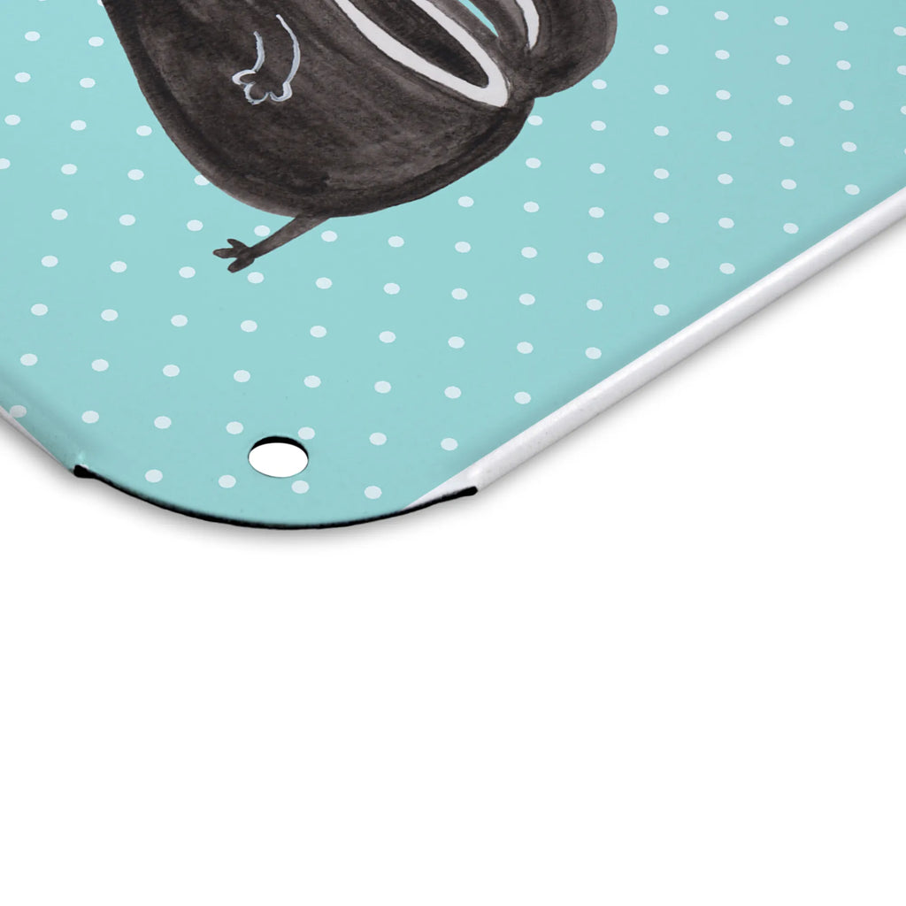 Personalized Photo Metal Sign skunk Sit Skunk, predator, slogan, stinky, office, wild animal, know-it-all, stinker, skunk, law