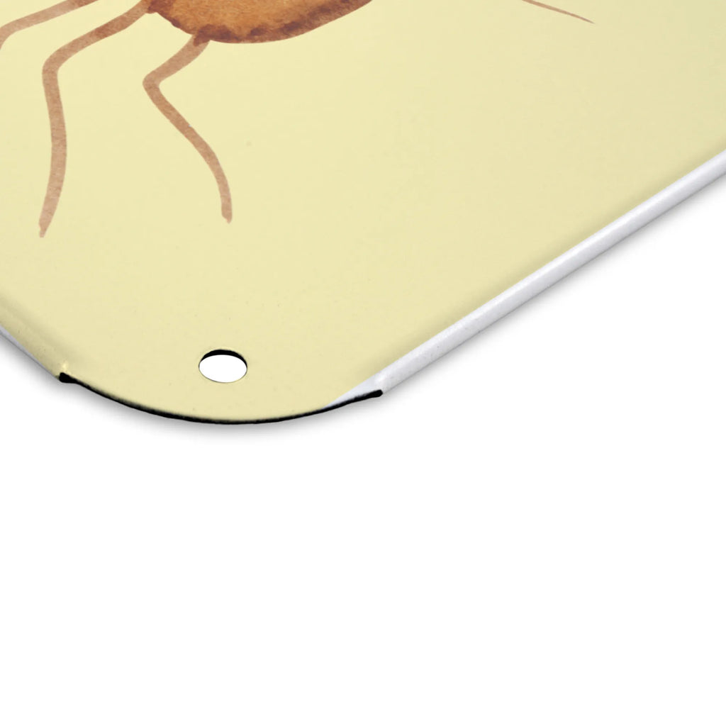 Personalisiertes Foto Blechschild Spinne Agathe Party