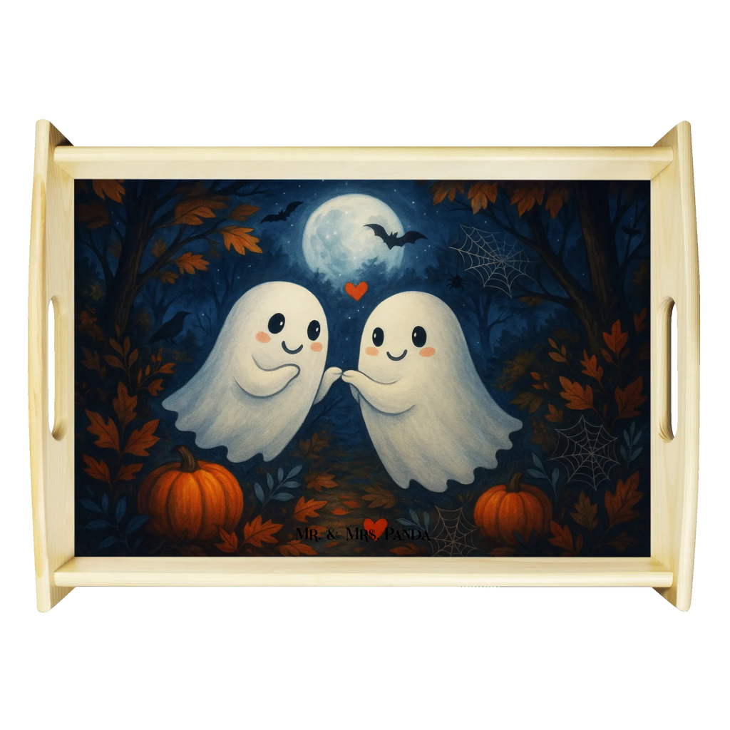 Servier Tablett Gespenster  Liebe  Design Küchentablett, Frühstückstablett, Holztablett, Tablett, Dekotablett, Serviertablett, Halloween, Deko, Martinssingen, Dekoration, Geschenke, Schenken, Verliebt, Paar, Gespenst