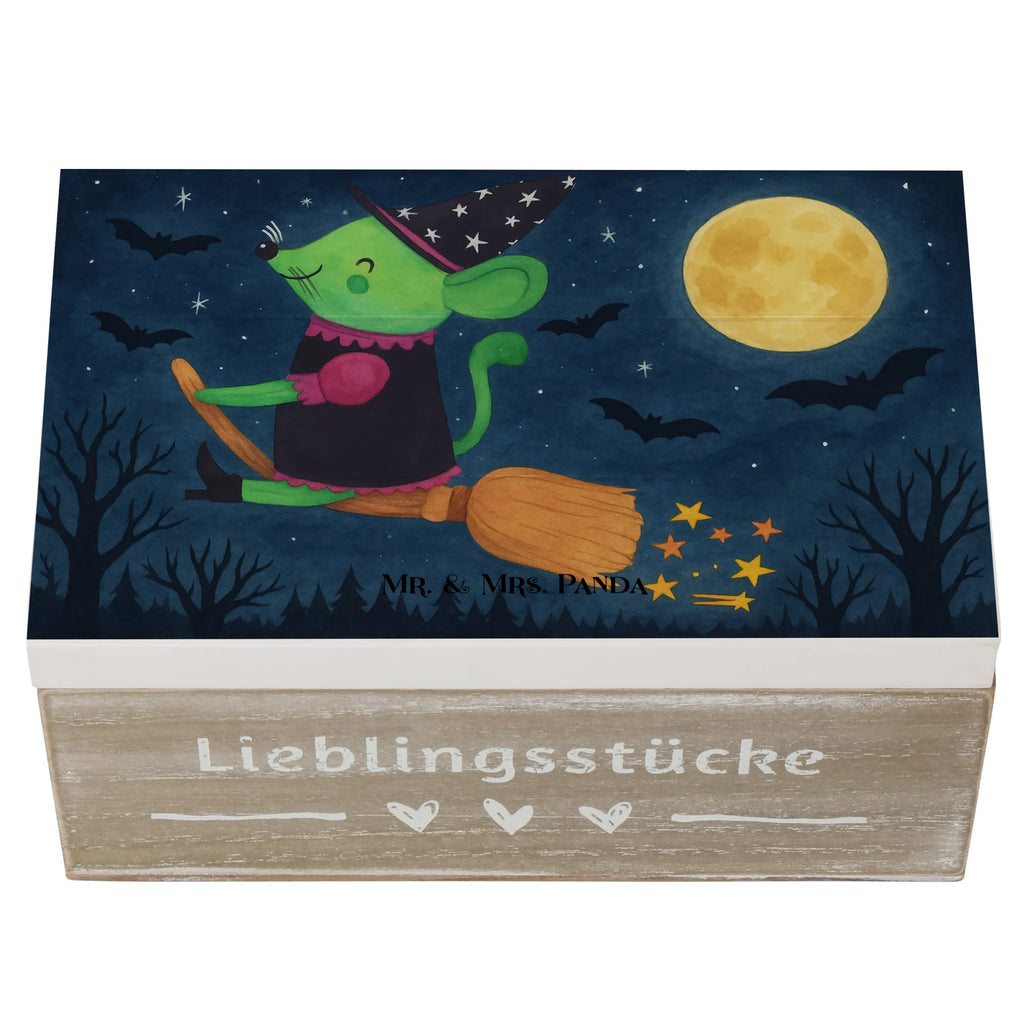 Holzkiste Hexe Fliegt Design Geschenkdose, Truhe, Dekokiste, Schatulle, Holzkiste, Schatzkiste, Kiste, Erinnerungsbox, XXL, Aufbewahrungsbox, Geschenkbox, Erinnerungskiste, Halloween, Deko, Martinssingen, Dekoration, Geschenke, Schenken