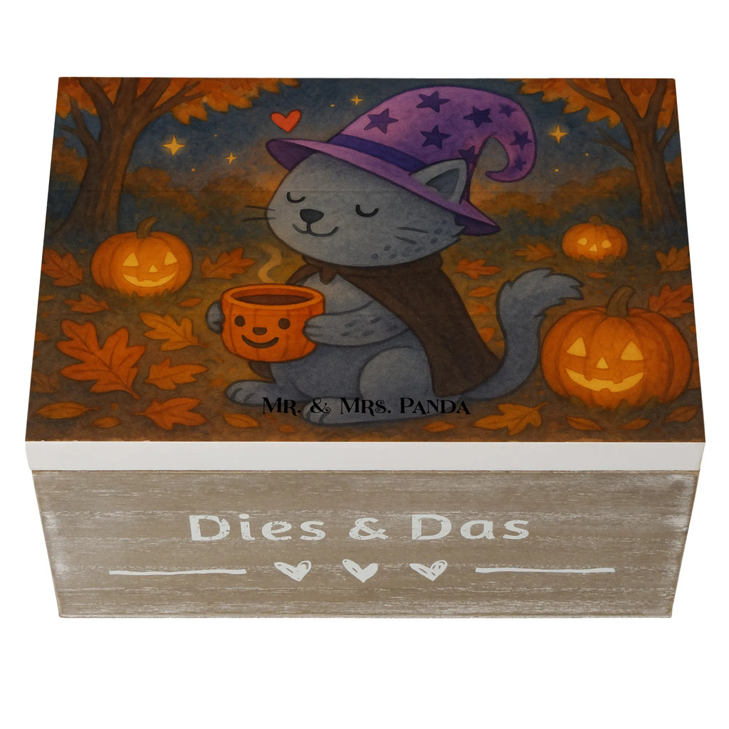 Holzkiste Kater Kaffee Design Erinnerungskiste, Holzkiste, Truhe, Aufbewahrungsbox, Schatzkiste, Geschenkdose, Geschenkbox, Kiste, XXL, Erinnerungsbox, Schatulle, Dekokiste, Halloween, Deko, Martinssingen, Dekoration, Geschenke, Schenken, Hexe, Magie, Kater, Kaffee