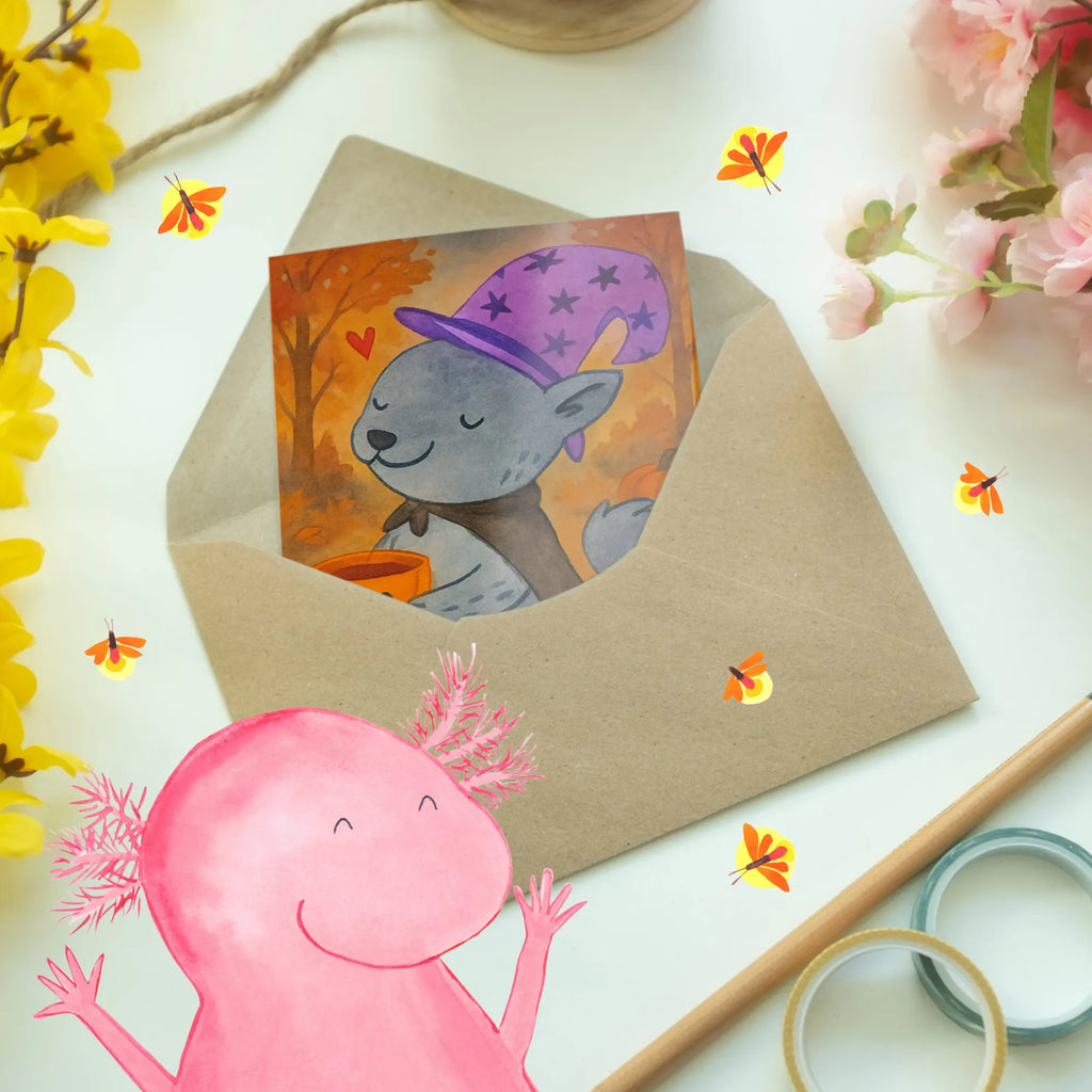 Grußkarte Kater Kaffee Design Geburtstagskarte, Ansichtskarten, Glückwunschkarte, Grußkarte, Hochzeitskarte, Einladungskarte, Klappkarte, Karte, Halloween, Deko, Martinssingen, Dekoration, Geschenke, Schenken, Kater, Kaffee, Hexe, Magie