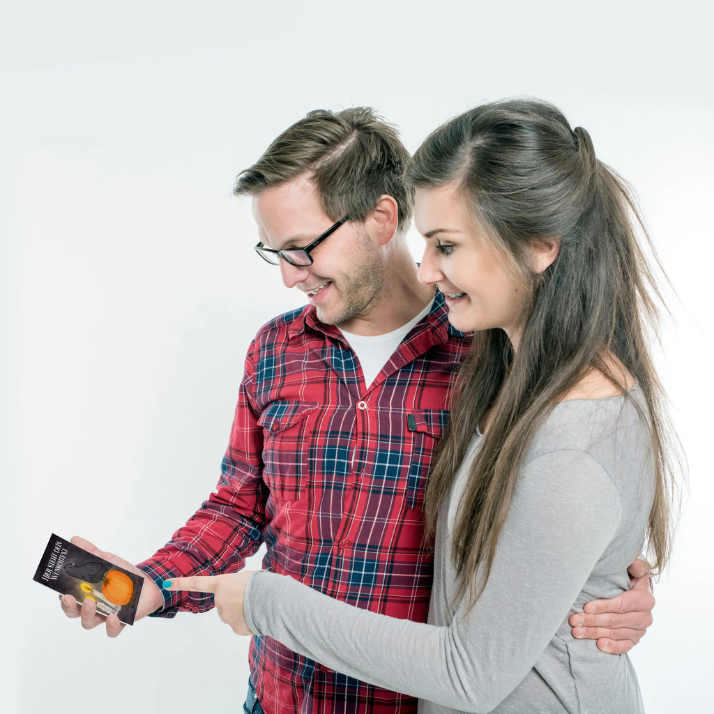 Personalisierte Postkarte Krähe Halloween Design Grußkarte mit Namen, Postkarte mit Namen, Postkarte mit Wunschtext, Geschenkkarte mit Wunschtext, Einladung mit Wunschtext, Postkarte personalisierbar, Geschenkkarte mit Namen, Ansichtskarte mit Namen, Postkarte bedrucken, Grußkarte mit Wunschtext, Einladung mit Namen, Karte mit Wunschtext, Karte mit Namen, Ansichtskarte mit Wunschtext, Halloween, Deko, Martinssingen, Dekoration, Geschenke, Schenken