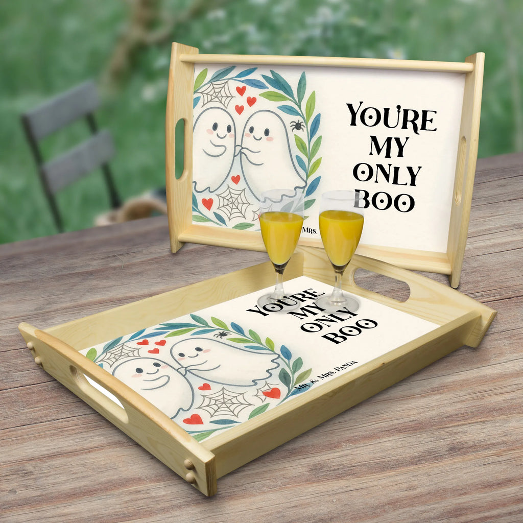 Servier Tablett Gespenster  Liebe  Design Küchentablett, Frühstückstablett, Holztablett, Tablett, Dekotablett, Serviertablett, Halloween, Deko, Martinssingen, Dekoration, Geschenke, Schenken, Verliebt, Paar, Gespenst