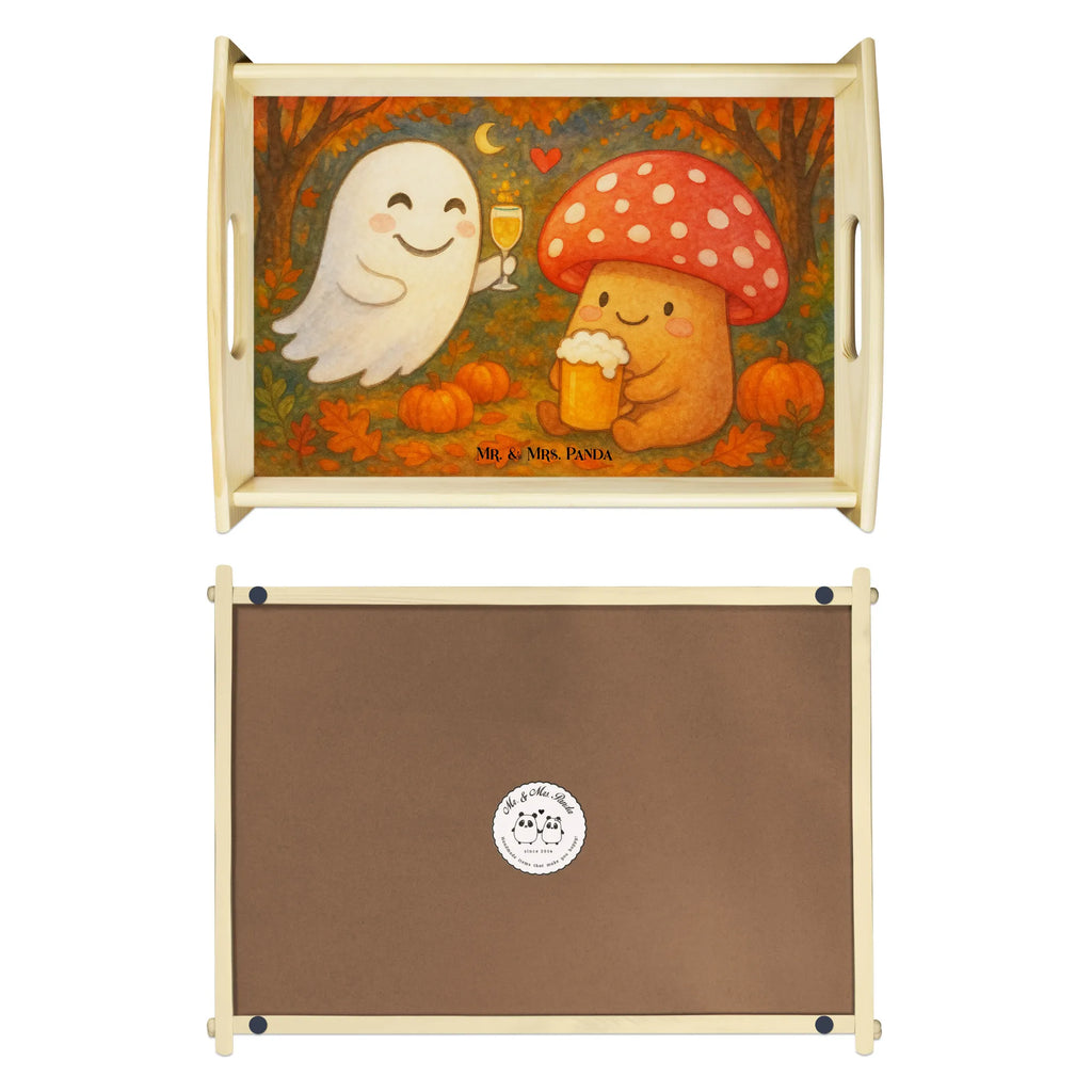 Serviertablett Gespenst  Prost  Design Küchentablett, Tablett, Serviertablett, Dekotablett, Holztablett, Frühstückstablett, Halloween, Deko, Martinssingen, Dekoration, Geschenke, Schenken, Sekt, Gespenst, Pils, Fliegenpilz, Bier