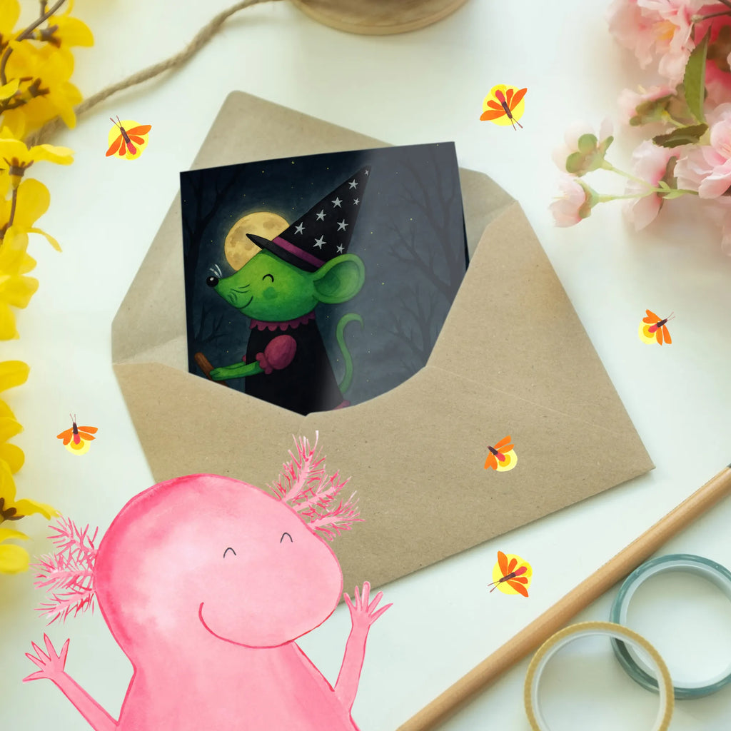 Grußkarte Hexe Fliegt Design Karte, Glückwunschkarte, Ansichtskarten, Geburtstagskarte, Grußkarte, Hochzeitskarte, Einladungskarte, Klappkarte, Halloween, Deko, Martinssingen, Dekoration, Geschenke, Schenken