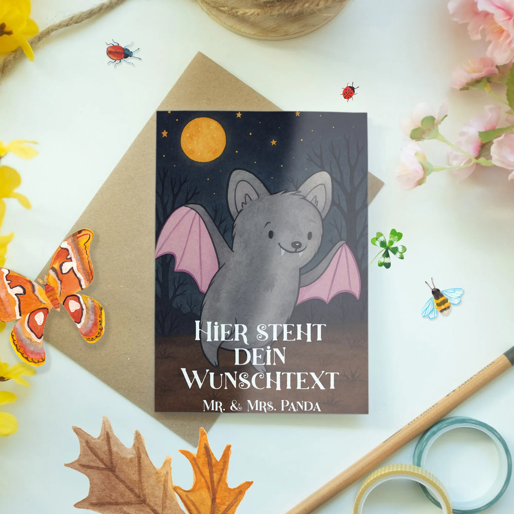 Personalisierte Grußkarte Fledermaus Erschrecken Design Grußkarte als Geldgeschenk, Grußkarte mit Namen, Grußkarte mit persönlichen Nachrichten, Personalisiertere Klappkarte, Personalisierte Einladungskarte, Personalisierte Hochzeitskarte, Grußkarte selbst gestalten, Personalisierte Grußkarte, Personalisierte Karte, Grußkarten personalisiert, Grußkarte selber drucken, Personalisierte Glückwunschkarte, Personalisierte Geburtstagskarte, Halloween, Deko, Martinssingen, Dekoration, Geschenke, Schenken