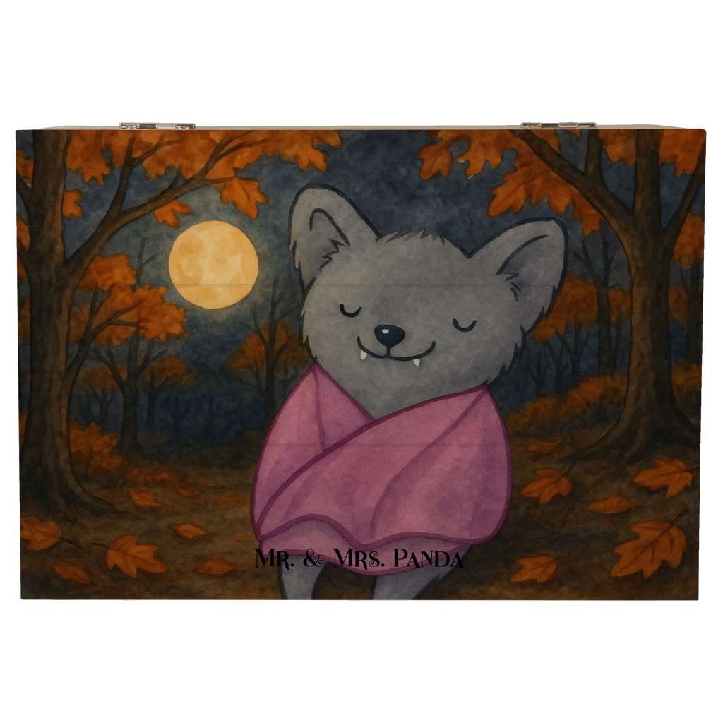 Holzkiste Fledermaus Chillt Design Erinnerungsbox, Kiste, Geschenkdose, Schatzkiste, Schatulle, Aufbewahrungsbox, XXL, Truhe, Erinnerungskiste, Dekokiste, Geschenkbox, Holzkiste, Halloween, Deko, Martinssingen, Dekoration, Geschenke, Schenken