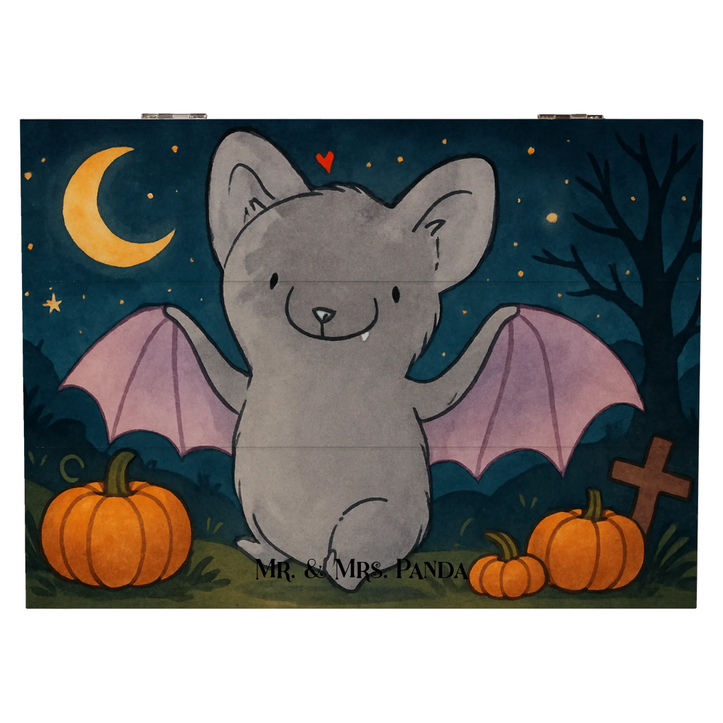 Holzkiste Fledermaus Classic Design Aufbewahrungsbox, Geschenkbox, Dekokiste, Kiste, Erinnerungsbox, Holzkiste, Truhe, XXL, Geschenkdose, Schatulle, Schatzkiste, Erinnerungskiste, Halloween, Deko, Martinssingen, Dekoration, Geschenke, Schenken