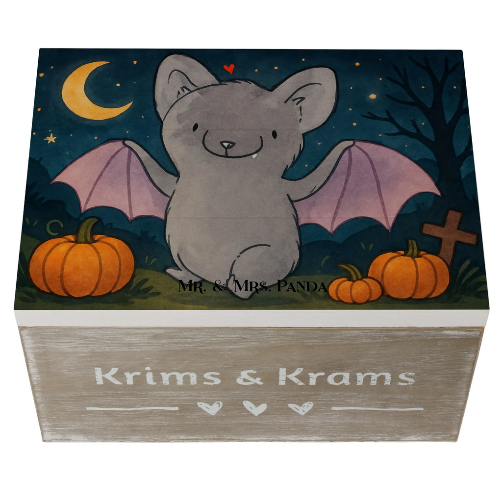 Holzkiste Fledermaus Classic Design Aufbewahrungsbox, Geschenkbox, Dekokiste, Kiste, Erinnerungsbox, Holzkiste, Truhe, XXL, Geschenkdose, Schatulle, Schatzkiste, Erinnerungskiste, Halloween, Deko, Martinssingen, Dekoration, Geschenke, Schenken