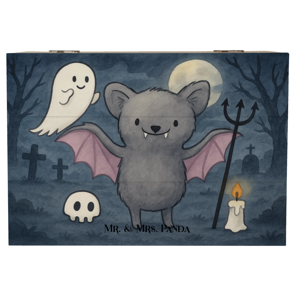 Holzkiste Fledermaus Dracula Design Geschenkbox, Erinnerungskiste, XXL, Dekokiste, Erinnerungsbox, Geschenkdose, Aufbewahrungsbox, Truhe, Holzkiste, Kiste, Schatulle, Schatzkiste, Halloween, Deko, Martinssingen, Dekoration, Geschenke, Schenken