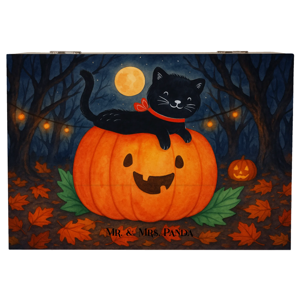 Holzkiste Schwarze Katze Design Holzkiste, Schatzkiste, Geschenkdose, Geschenkbox, Aufbewahrungsbox, XXL, Truhe, Erinnerungskiste, Schatulle, Dekokiste, Erinnerungsbox, Kiste, Halloween, Deko, Martinssingen, Dekoration, Geschenke, Schenken