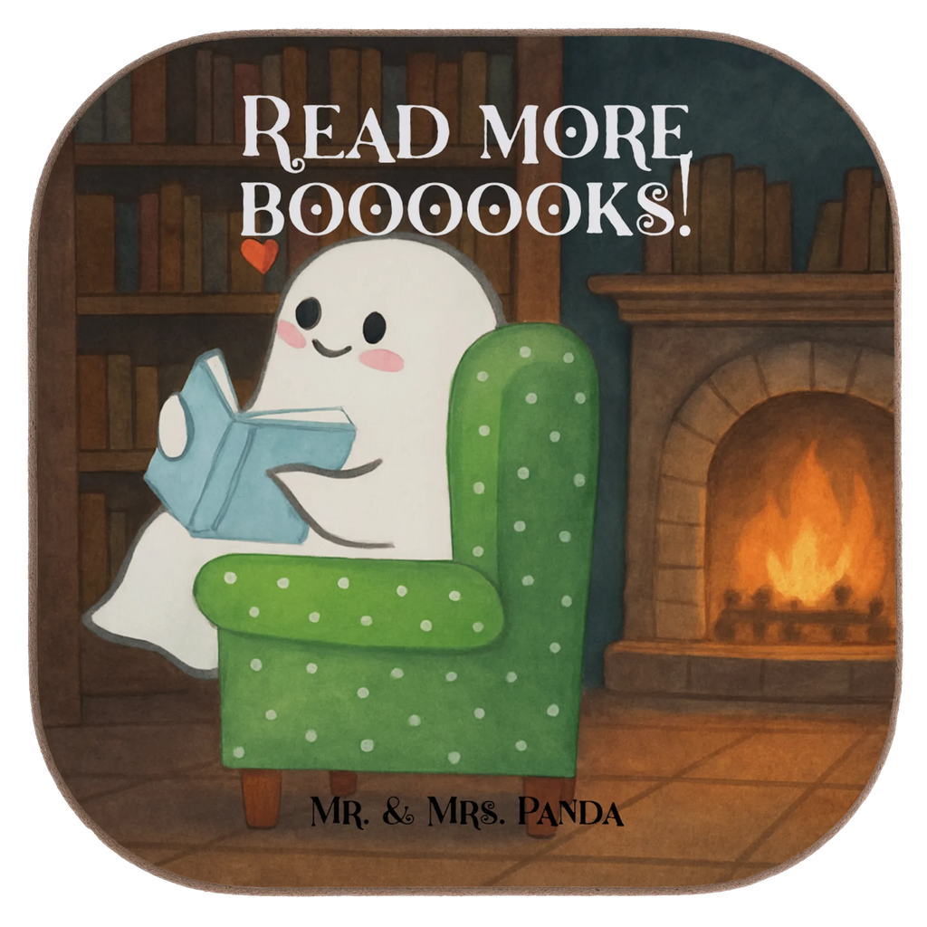 Square coaster Ghost Book Design Untersetzer, Bierdeckel, Glasuntersetzer, Untersetzer Gläser, Getränkeuntersetzer, Untersetzer aus Holz, Untersetzer für Gläser, Korkuntersetzer, Untersetzer Holz, Holzuntersetzer, Tassen Untersetzer, Untersetzer Design, Halloween, Deko, Martinssingen, Dekoration, Geschenke, Schenken, Gespenst, Buch, Herbst, gemütlich