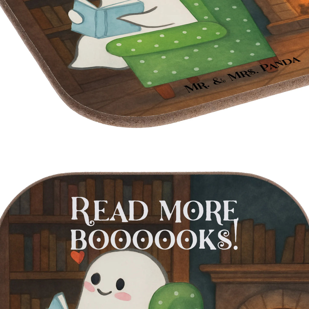 Square coaster Ghost Book Design Untersetzer, Bierdeckel, Glasuntersetzer, Untersetzer Gläser, Getränkeuntersetzer, Untersetzer aus Holz, Untersetzer für Gläser, Korkuntersetzer, Untersetzer Holz, Holzuntersetzer, Tassen Untersetzer, Untersetzer Design, Halloween, Deko, Martinssingen, Dekoration, Geschenke, Schenken, Gespenst, Buch, Herbst, gemütlich