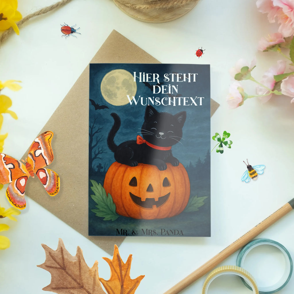 Personalisierte Grußkarte Schwarze Katze Design Personalisierte Hochzeitskarte, Grußkarte als Geldgeschenk, Personalisierte Grußkarte, Personalisierte Geburtstagskarte, Personalisiertere Klappkarte, Grußkarte selbst gestalten, Personalisierte Karte, Grußkarte mit persönlichen Nachrichten, Personalisierte Glückwunschkarte, Grußkarten personalisiert, Personalisierte Einladungskarte, Grußkarte mit Namen, Grußkarte selber drucken, Halloween, Deko, Martinssingen, Dekoration, Geschenke, Schenken