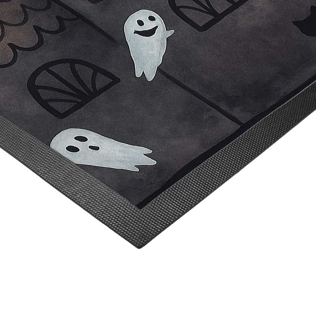 Personalisierte Fußmatte Geister Villa Design Türvorleger personalisiert, Bedrucken, Haustürmatte personalisiert, Fußmatte bedrucken, Personalisierte Fußmatte, Namensfussmatte, Wunschnamen, Türvorleger mit Namen, Personalisieruung, Personalisiert, Fußmatte mit Namen, Halloween, Deko, Martinssingen, Dekoration, Geschenke, Schenken