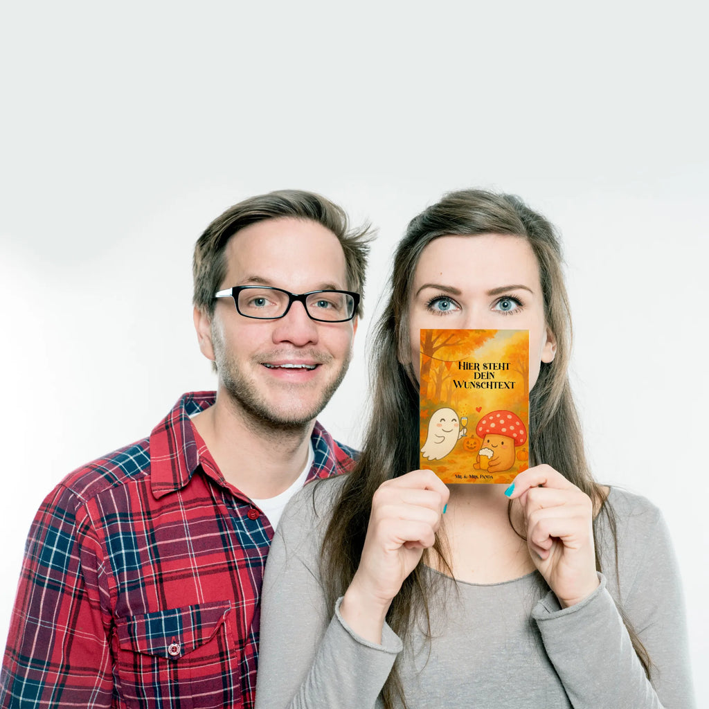 Personalisierte Postkarte Gespenst  Prost  Design Geschenkkarte mit Wunschtext, Postkarte bedrucken, Postkarte mit Namen, Geschenkkarte mit Namen, Karte mit Wunschtext, Einladung mit Wunschtext, Einladung mit Namen, Postkarte personalisierbar, Grußkarte mit Namen, Ansichtskarte mit Wunschtext, Ansichtskarte mit Namen, Postkarte mit Wunschtext, Karte mit Namen, Grußkarte mit Wunschtext, Halloween, Deko, Martinssingen, Dekoration, Geschenke, Schenken, Pils, Bier, Gespenst, Fliegenpilz, Sekt