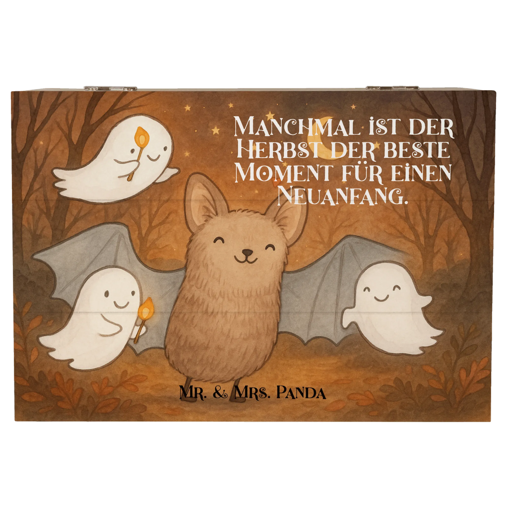 Holzkiste Fledermaus Gespenster Design Schatzkiste, Geschenkdose, Erinnerungsbox, Dekokiste, Erinnerungskiste, Truhe, Aufbewahrungsbox, Holzkiste, XXL, Kiste, Schatulle, Geschenkbox, Halloween, Deko, Martinssingen, Dekoration, Geschenke, Schenken, Fledermaus, Süßes sonst gibt's saures, Halloween Deko, Trick or Treat, Gespenster