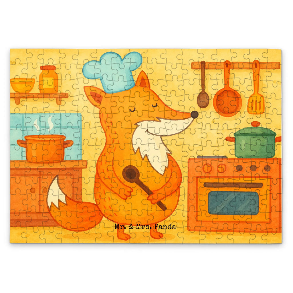 Puzzle Fuchs Koch Design Puzzle, Fuchs, Füchse, Koch Geschenk, Küche Deko, Küche Spruch, Party Spruch, witzig, Bäcker, Spruch lustig, Köche