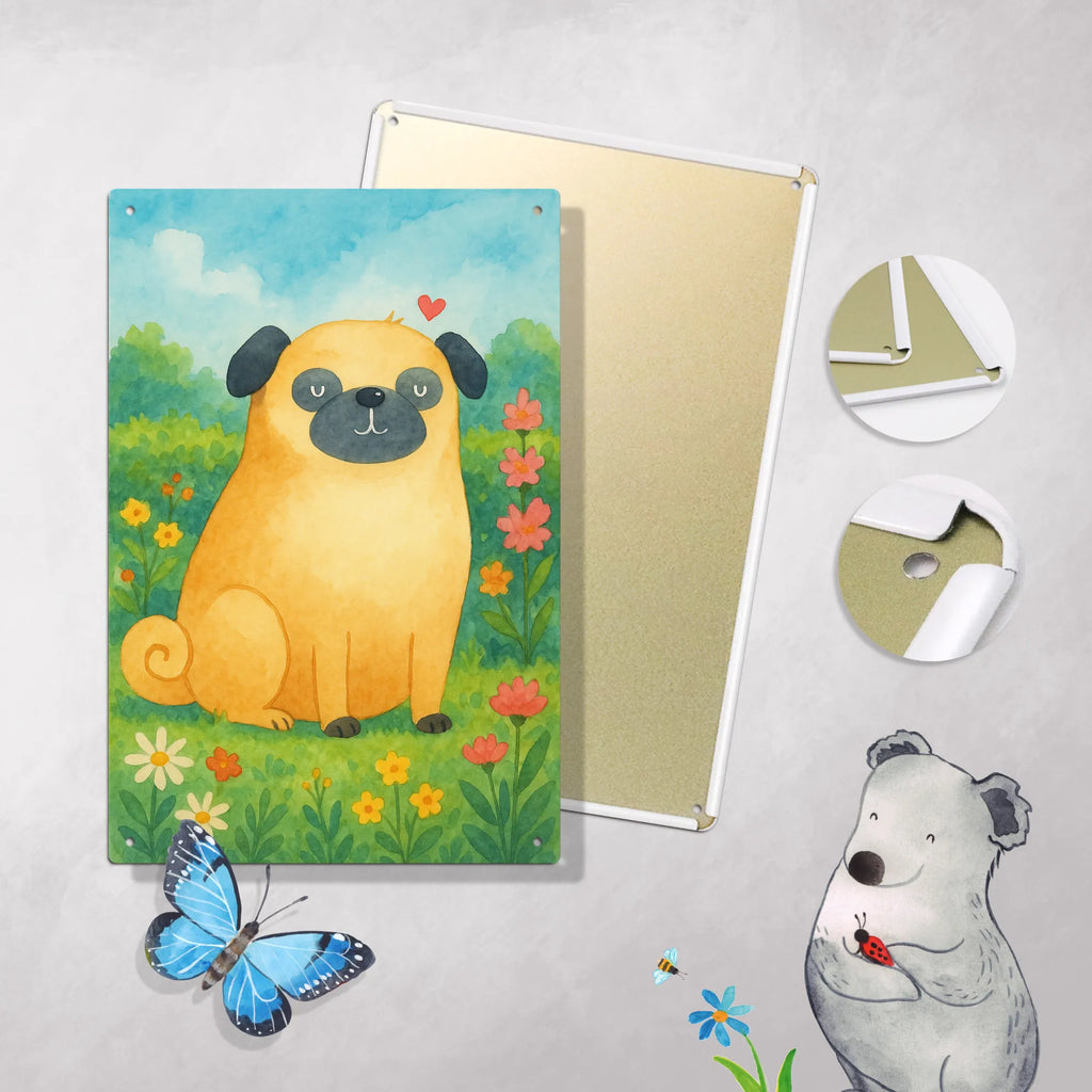 Malen nach Zahlen Metallschild Mops Design Kreativität, Baseln, Malen nach Zahlen, Bastelidee, Künstler, Malen, Ausmalbild, Kunstwerk, DIY, Hund, Hundemotiv, Haustier, Hunderasse, Tierliebhaber, Hundebesitzer, Sprüche, Liebe, Mops, Hundeliebe