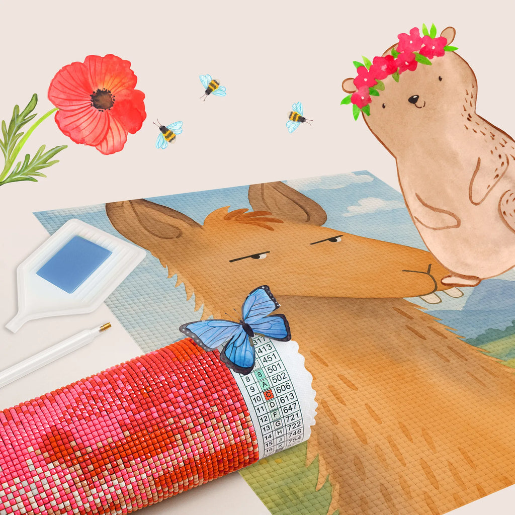 Diamond Painting llama head Annoyed Design Llama, llama, alpaca, trendy animal, best friend, boss, partner, girlfriend, office, being right, being annoyed, apprentice, lama, office life, lamas