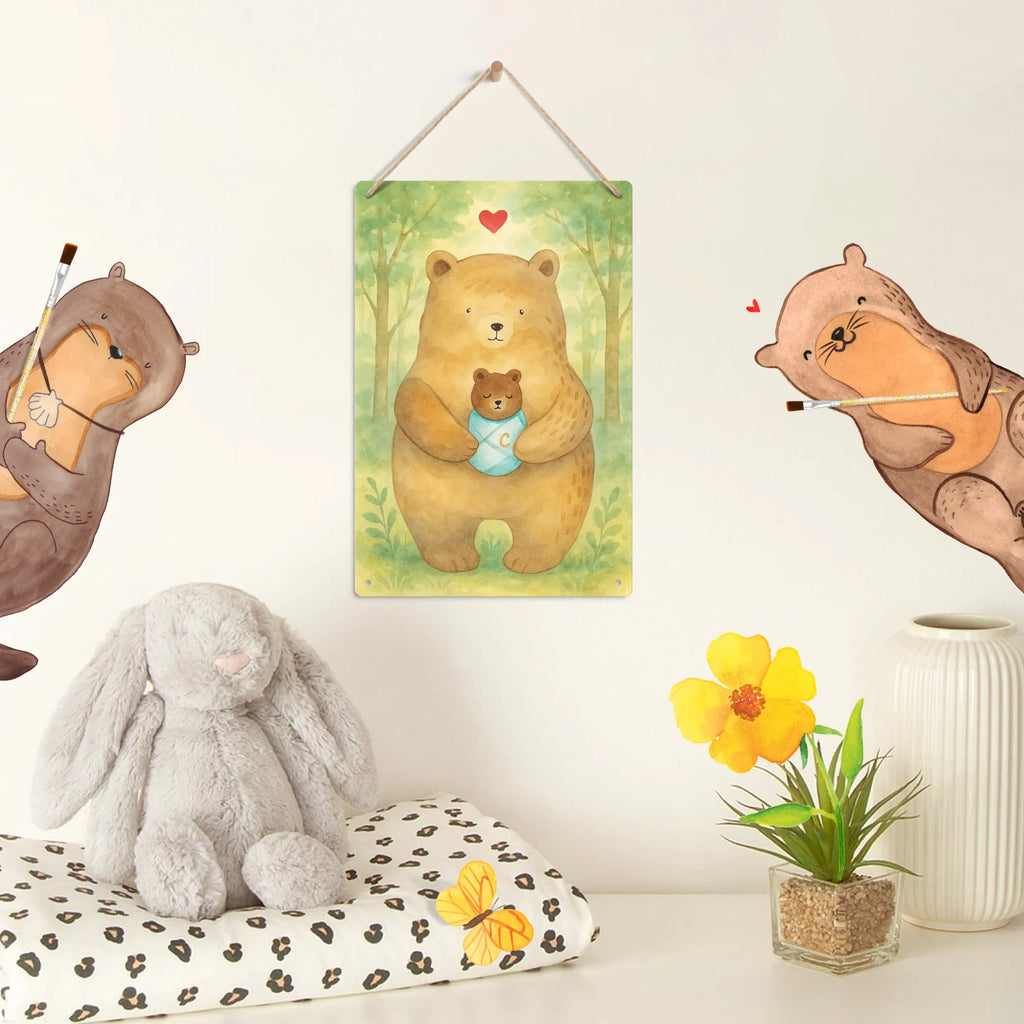 Malen nach Zahlen Metallschild Bär Baby Design Kreativität, Baseln, Künstler, Malen nach Zahlen, Kunstwerk, Bastelidee, Malen, DIY, Ausmalbild, Bär, Teddy, Teddybär, Nichte, Taufe, Geburtstag, Glückwunsch, Baby, Geburt, Eltern, Mutter, Täufling, Neffe, Enkel, Enkelin