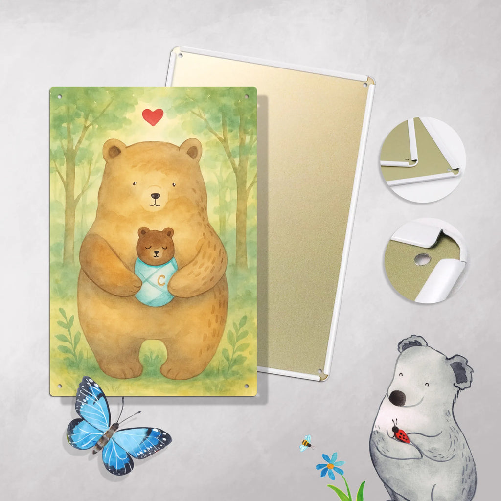 Malen nach Zahlen Metallschild Bär Baby Design Kreativität, Baseln, Künstler, Malen nach Zahlen, Kunstwerk, Bastelidee, Malen, DIY, Ausmalbild, Bär, Teddy, Teddybär, Nichte, Taufe, Geburtstag, Glückwunsch, Baby, Geburt, Eltern, Mutter, Täufling, Neffe, Enkel, Enkelin