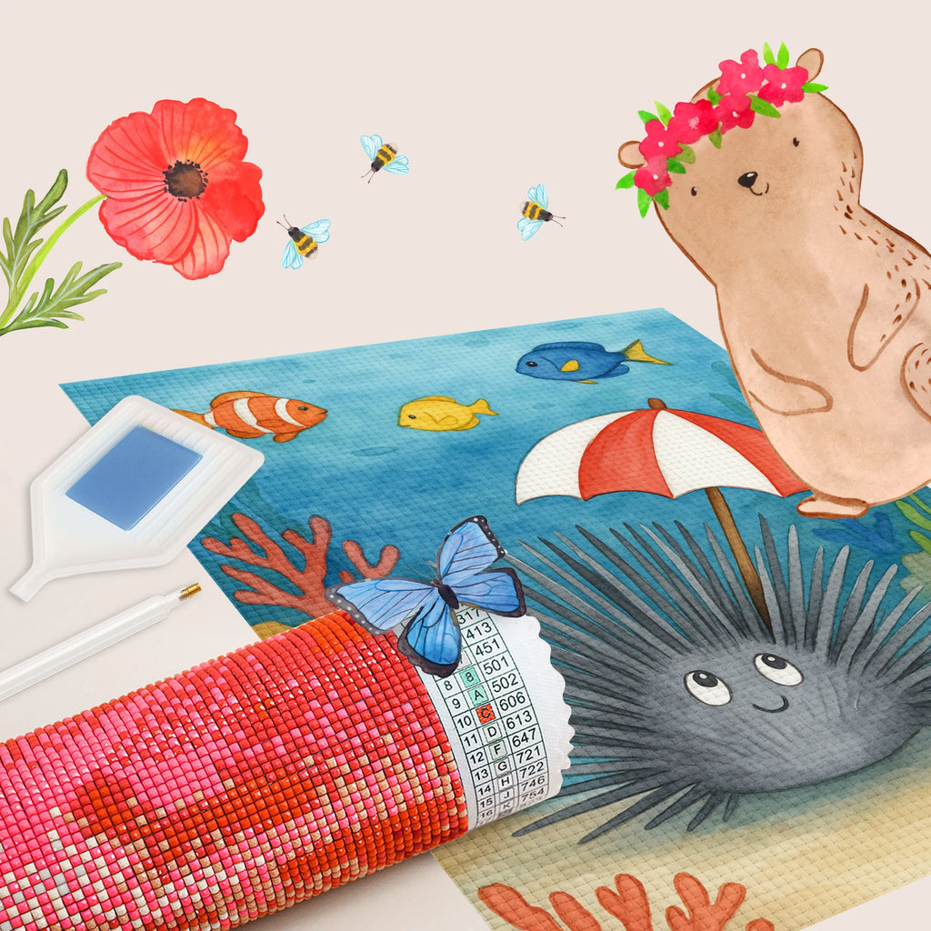 Obraz diamentowy Jeżowiec Design Zwierzeta morskie, Morze, Wakacje