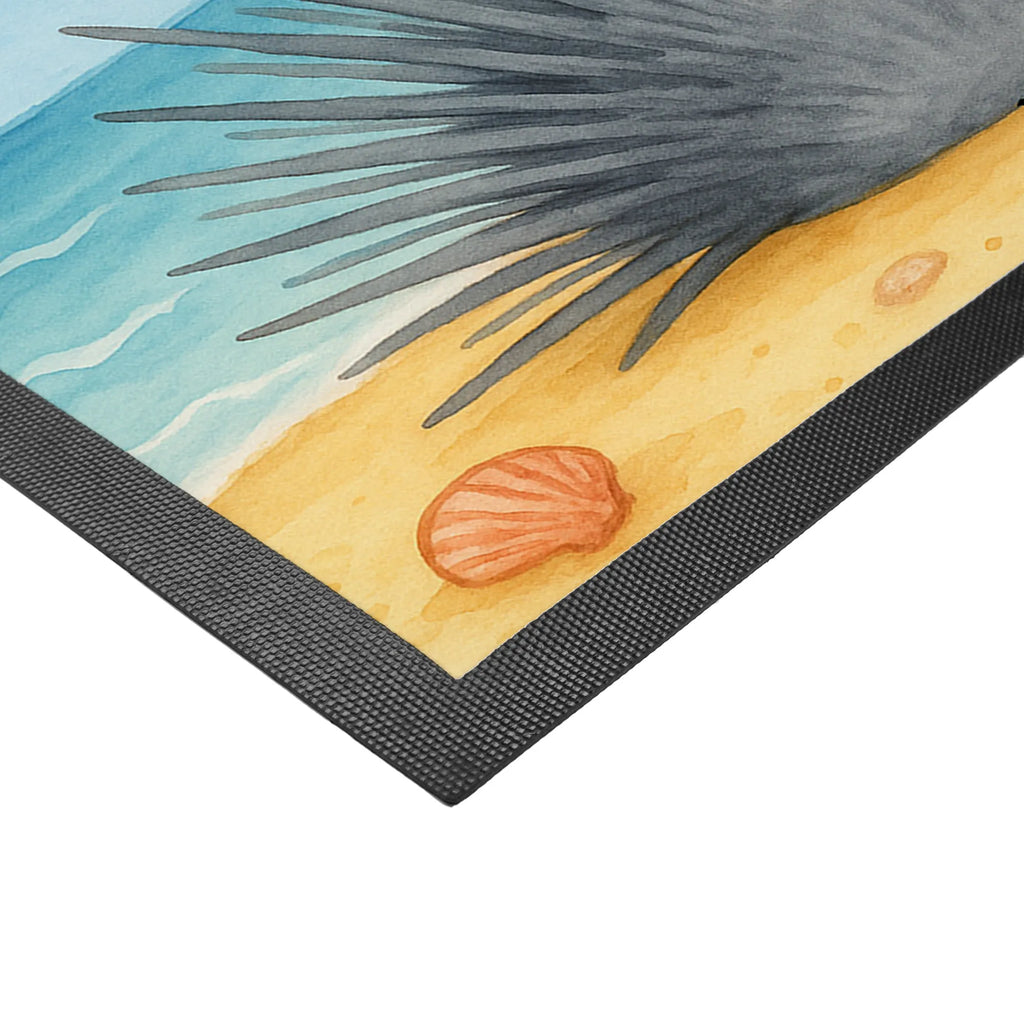 Fußmatte Seeigel Design Schmutzfangmatte, Bodenvorleger, Türvorleger, Sauberlaufmatte, abstreifer, bodenmatte, matte haustür, außenmatte, Schuhabstreifer, fußmatte, Gummi-Fußmatte, Haustürmatte, Vorleger, Gummimatte, teppichmatte, Fußabtreter, Abtretmatte, Schmutzfangteppich, Fußabstreifer, Schmutzfänger, Fussmatte, Abtreter, Eingangsmatte, Türmatte, Schmutzmatte, Outdoor-Matte, hausmatte, Eingangsteppich, flurmatte, Meerestiere, Meer, Urlaub, Selbstakzeptanz, Hier und Jetzt, Seeigel, Achtsamkeit, Lebe, Selbstliebe, Leben
