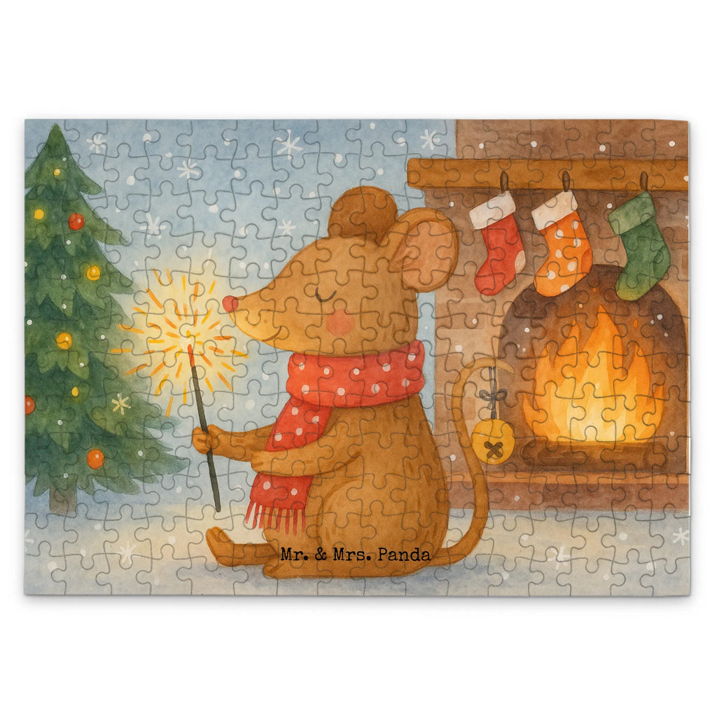 Puzzle Maus Weihnachten Design Puzzle, Wintermotiv, Advent, Heiligabend, Weihnachten, Winter, Nikolaus, Weihnachtsdeko, Mäuschen, Weihnachtsmotiv, Weihnachtsgruß, Maus, Weihnachtswunder, Frohe Weihnachten