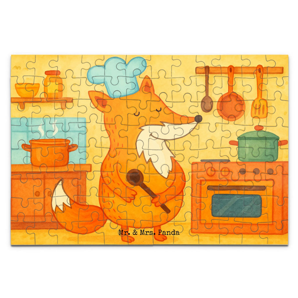 Puzzle Fuchs Koch Design Puzzle, Fuchs, Füchse, Koch Geschenk, Küche Deko, Küche Spruch, Party Spruch, witzig, Bäcker, Spruch lustig, Köche
