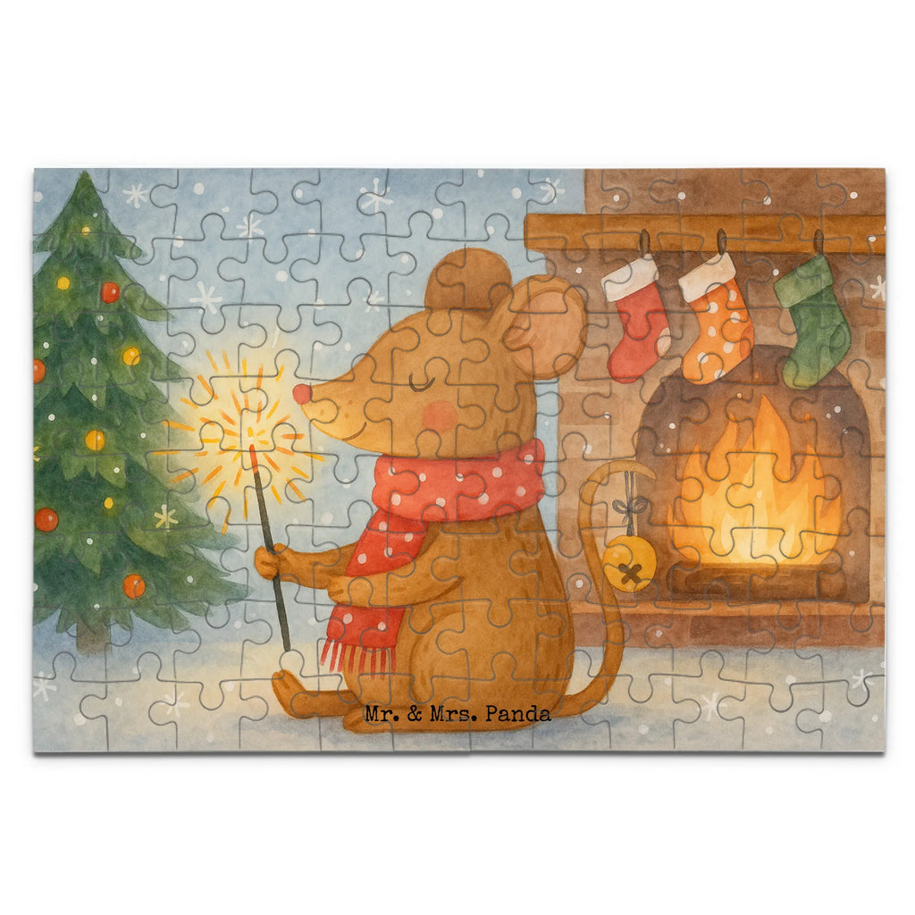 Puzzle Maus Weihnachten Design Puzzle, Wintermotiv, Advent, Heiligabend, Weihnachten, Winter, Nikolaus, Weihnachtsdeko, Mäuschen, Weihnachtsmotiv, Weihnachtsgruß, Maus, Weihnachtswunder, Frohe Weihnachten