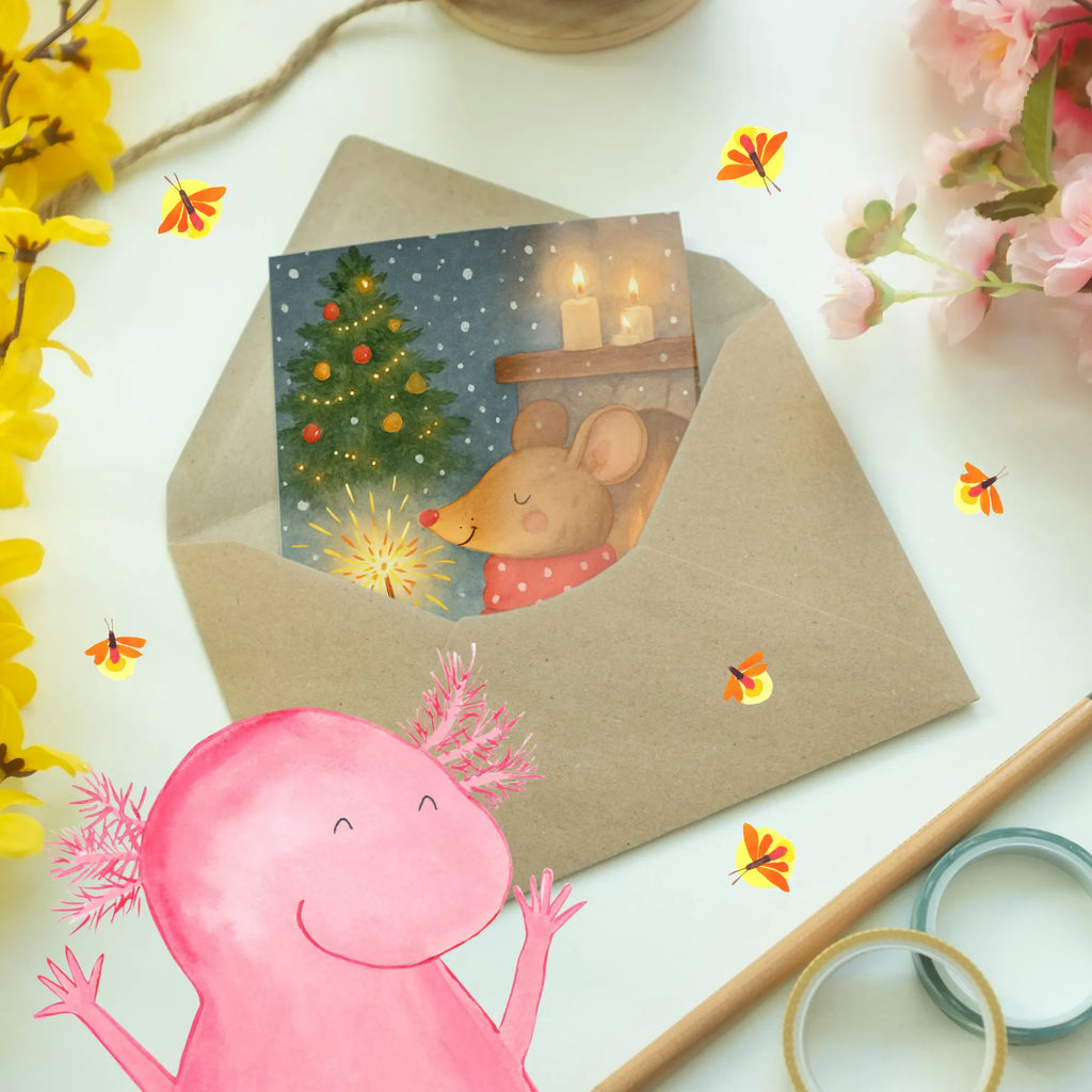 Grußkarte Maus Weihnachten Design Grußkarte, Klappkarte, Einladungskarte, Glückwunschkarte, Hochzeitskarte, Geburtstagskarte, Karte, Ansichtskarten, Winter, Weihnachten, Weihnachtsdeko, Nikolaus, Advent, Heiligabend, Wintermotiv, Frohe Weihnachten, Weihnachtsgruß, Weihnachtsmotiv, Maus, Mäuschen, Weihnachtswunder