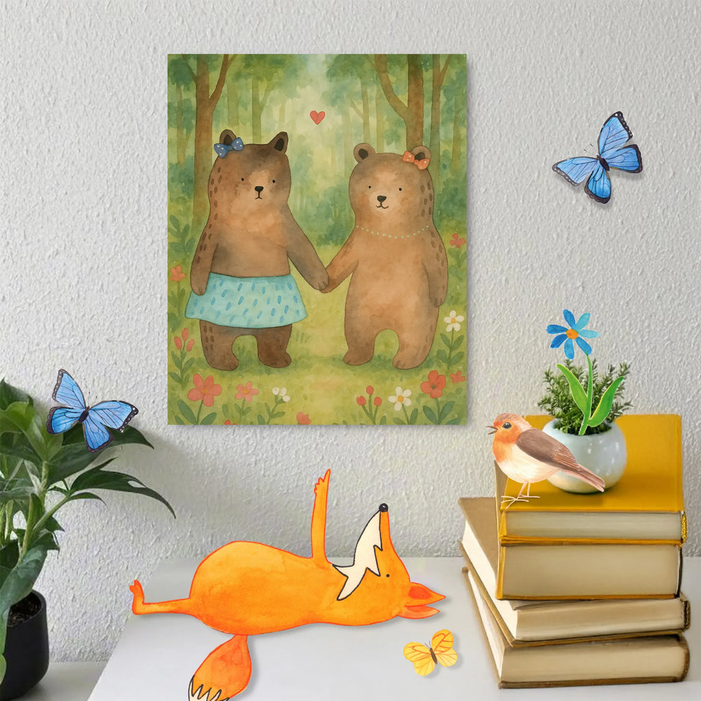 Paint by Numbers bear Girlfriend Design Baseln, Malen, Bastelidee, Malen nach Zahlen, Ausmalbild, Kreativität, Kunstwerk, DIY, Künstler, Bär, Teddy, Teddybär, Bär Freundin Beste Freund Liebe Liebesbeweis Verliebt Kumpel Kumpeliene